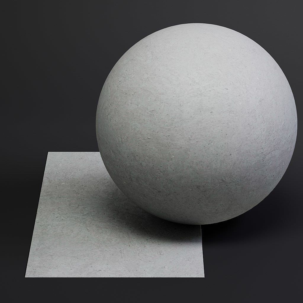 Concrete 3D Model – Bare 8K Seamless PBR Textures for Architectural Use - View 47