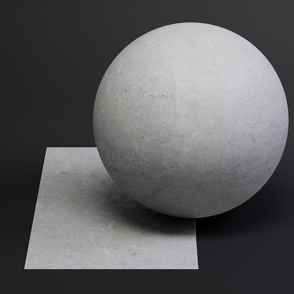 Concrete 3D Model – Bare 8K Seamless PBR Textures for Architectural Use - View 49