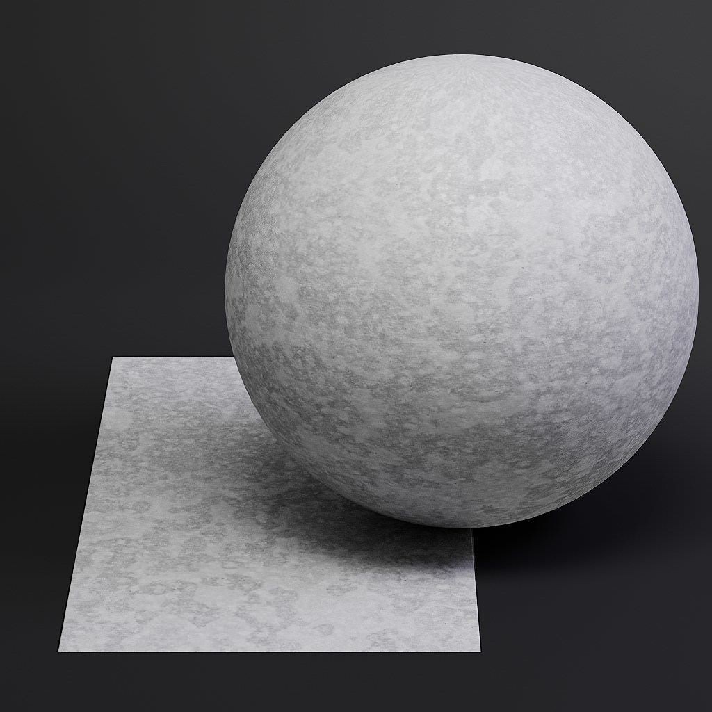 Concrete 3D Model – Bare 8K Seamless PBR Textures for Architectural Use - View 5