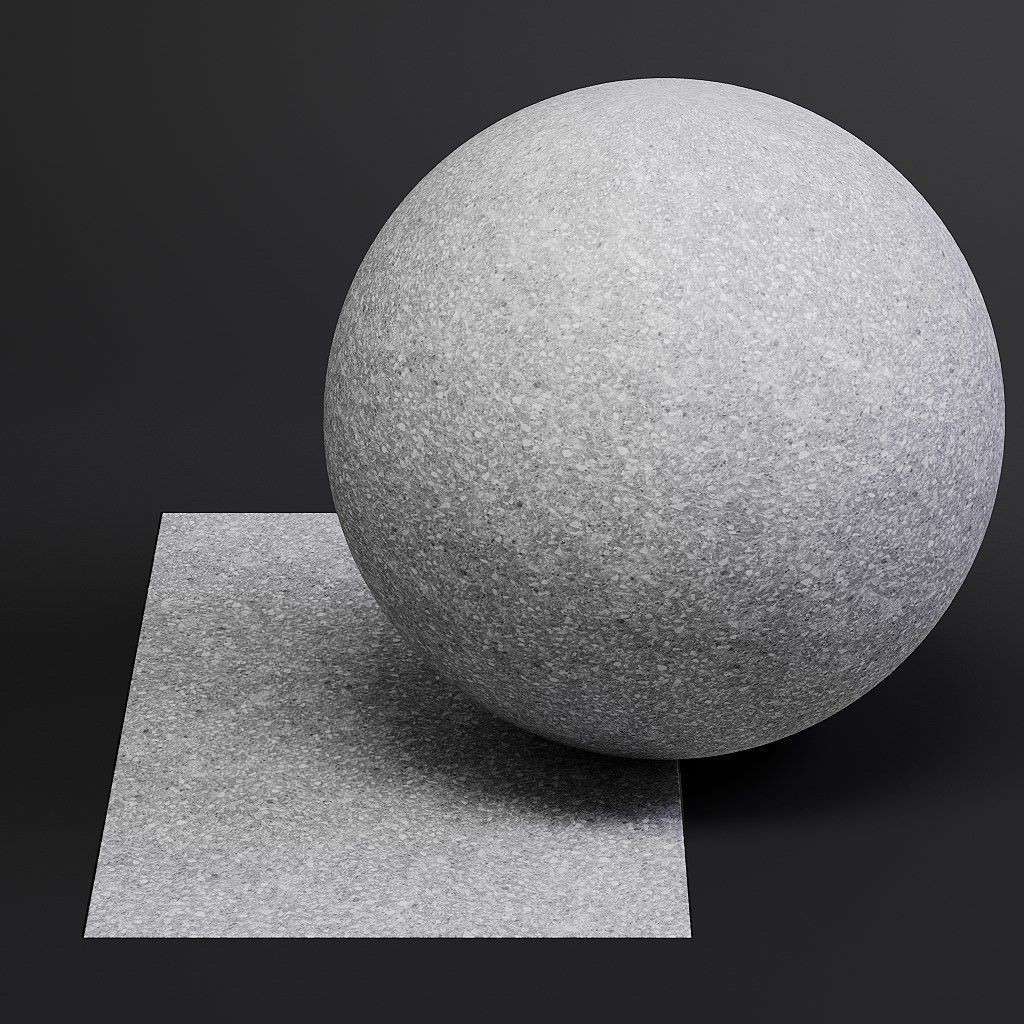 Concrete 3D Model – Bare 8K Seamless PBR Textures for Architectural Use - View 61