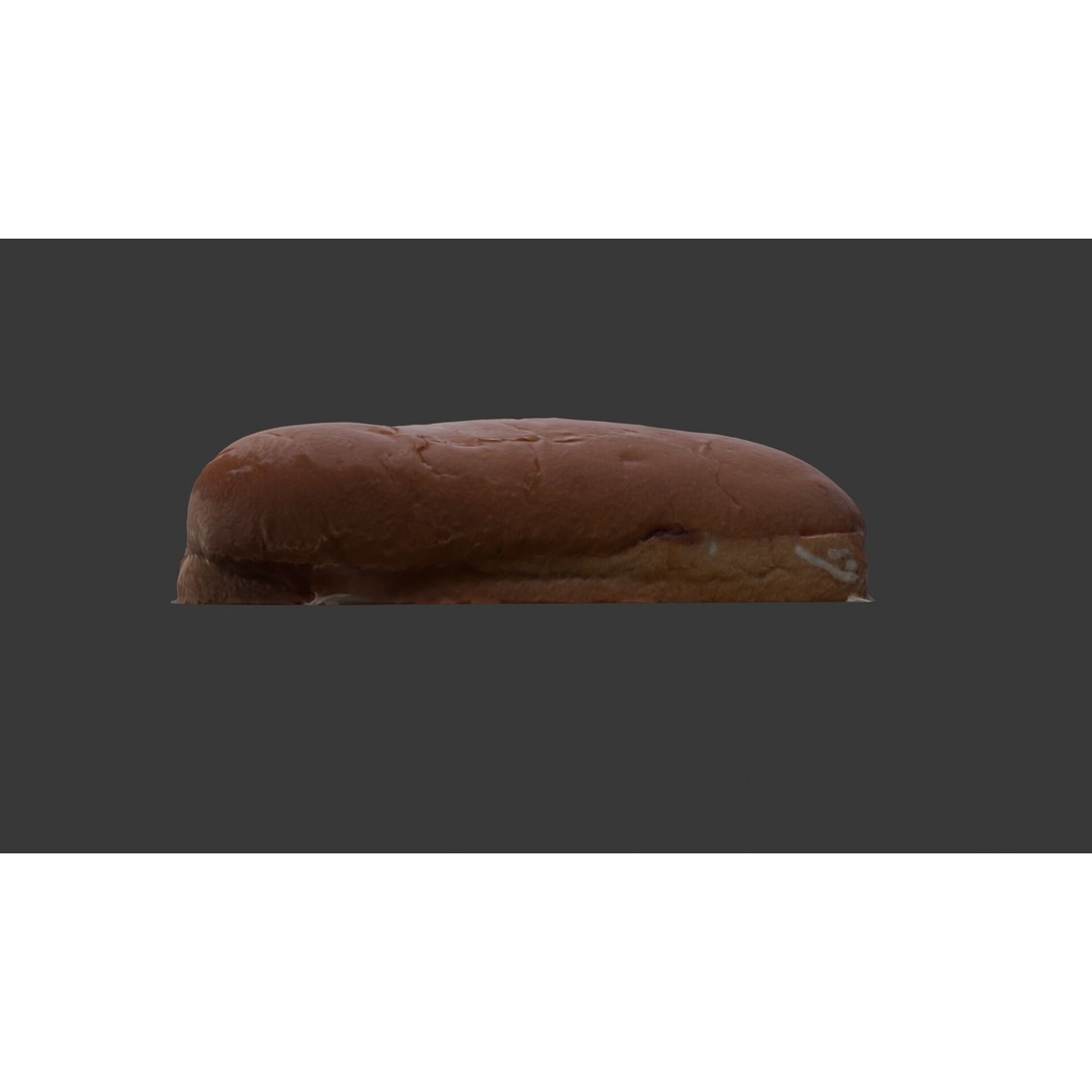 Realistic Sandwich 3D Model – Low Poly PBR Food Asset, FBX - View 8