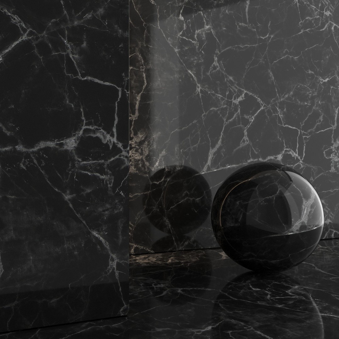 Marble Porcelain Tiles 3D Model – PBR Textures, Multiple Sizes, FBX & OBJ - View 8