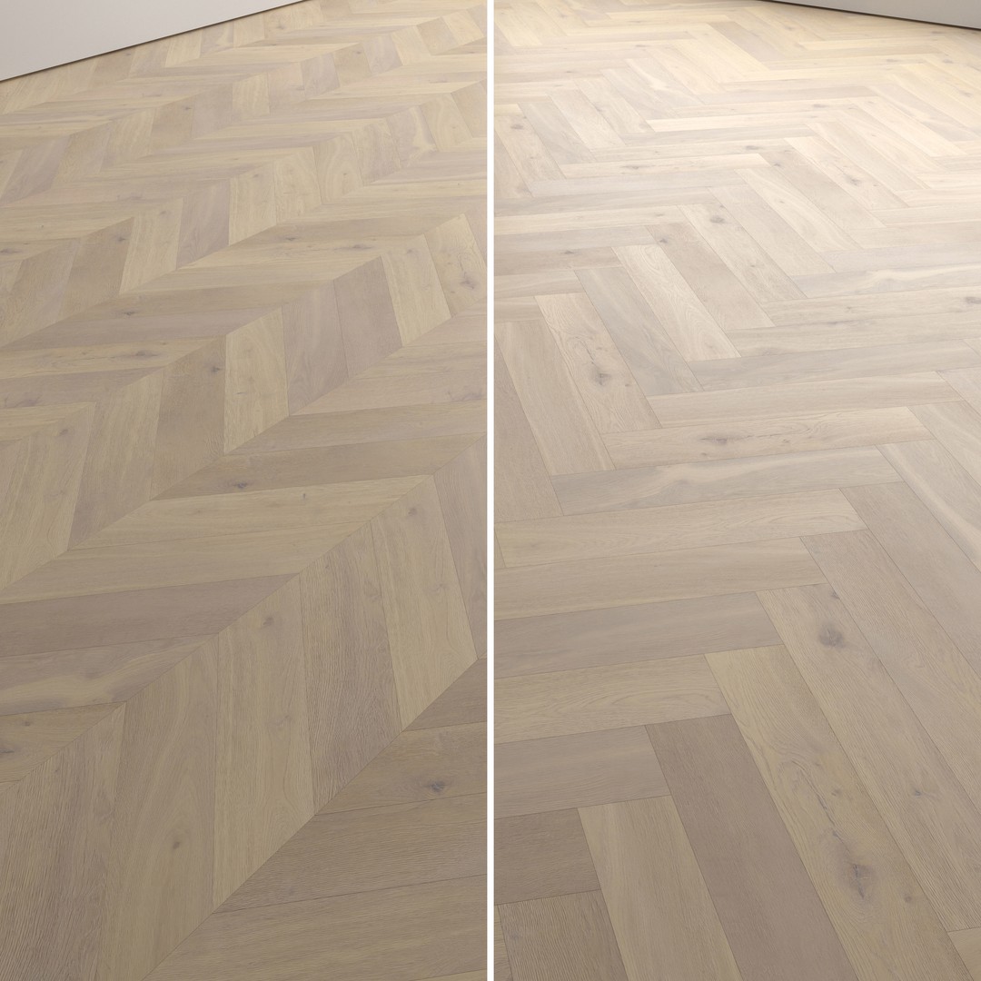 Wood Floor 3D Model – PBR Textures, Multiple Styles, FBX/OBJ - View 5