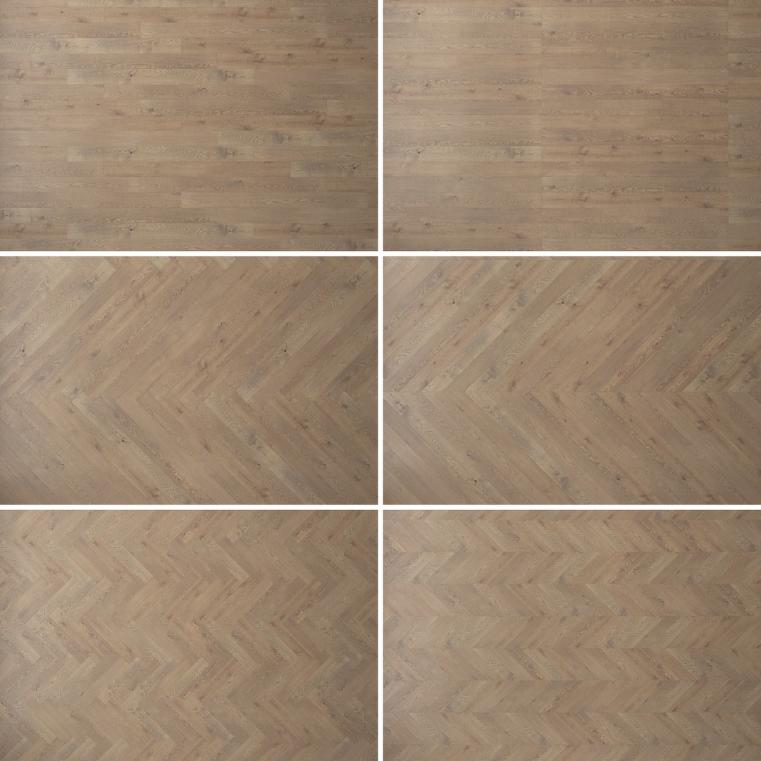 Wood Floor 3D Model – PBR Textures, Multiple Styles, FBX/OBJ - View 3