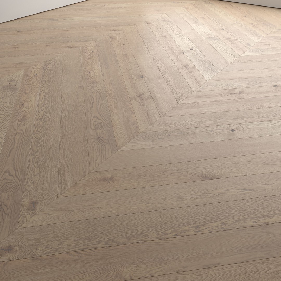 Wood Floor 3D Model – PBR Textures, Multiple Styles, FBX/OBJ - View 4