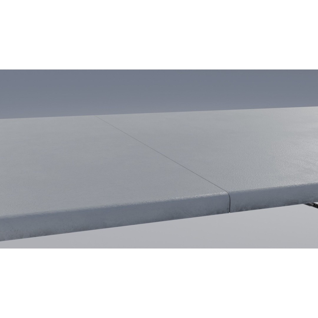 Folding Table 3D Model – Low Poly Furniture with PBR Textures, FBX