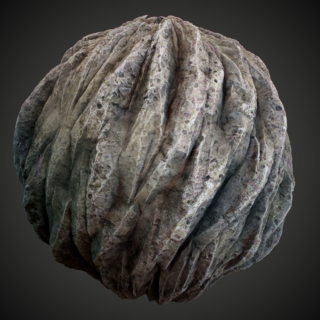 Stylized Summer Forest Materials 3D Model – PBR Textures for Games - View 5