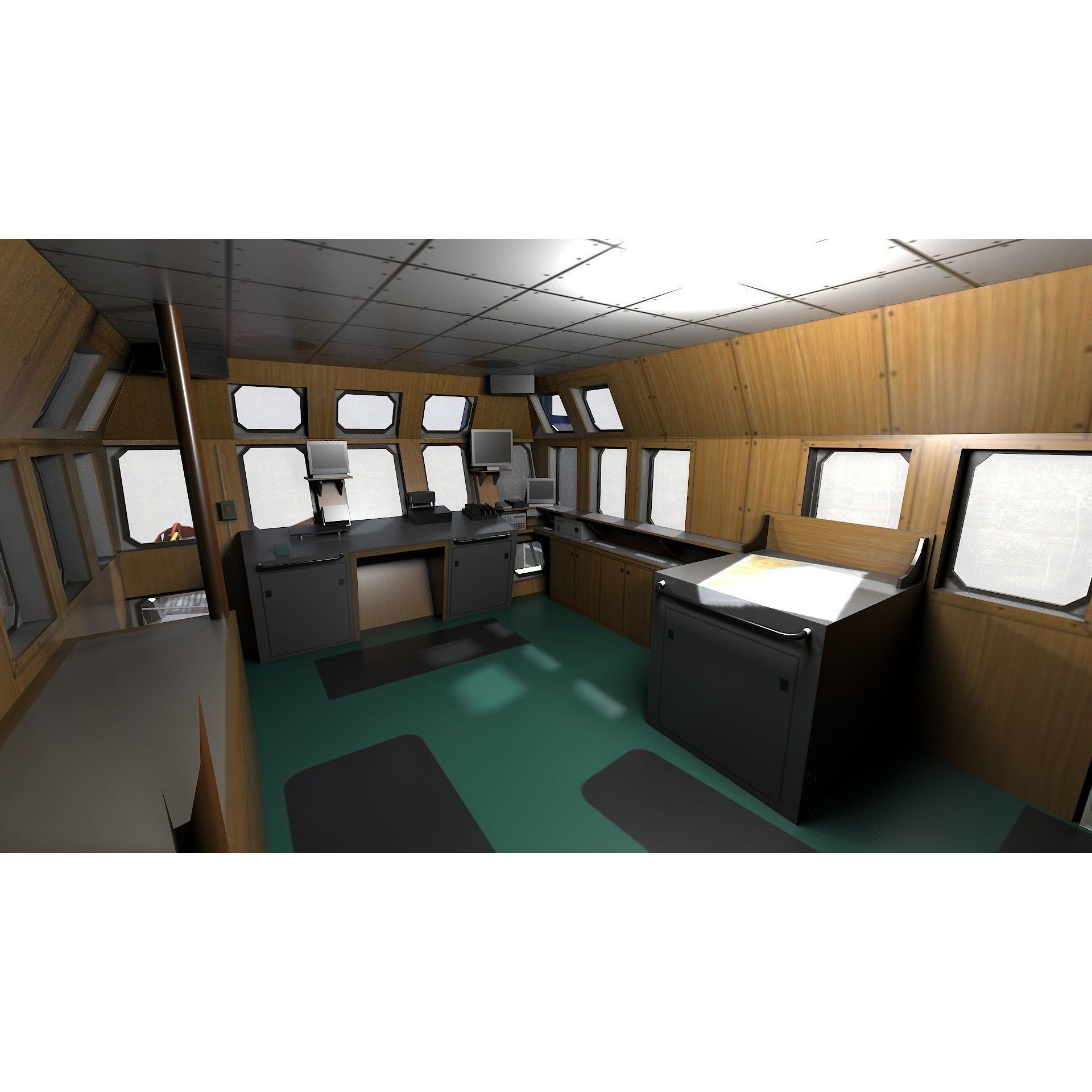 AHTS VOS Hunter - Low-Poly Game-Ready 3D Model - View 14