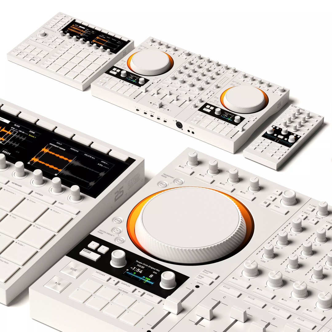 Native Instruments DJ Controllers 3D Model – High Poly Audio Equipment, FBX, OBJ - View 2