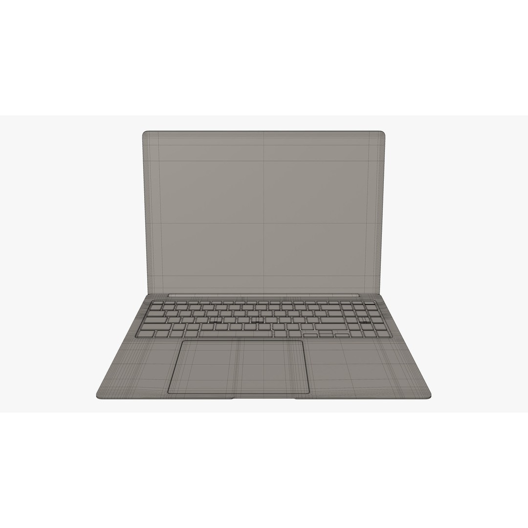 Samsung Galaxy Book 3 Pro 3D Model – High Poly Laptop Asset, PBR Textures, Blender, FBX - View 13