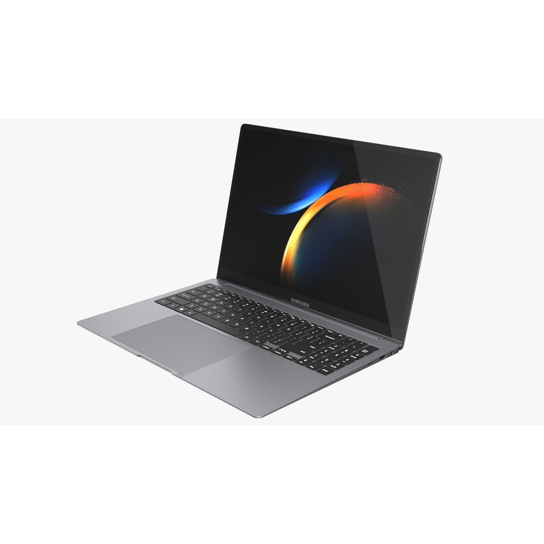 Samsung Galaxy Book 3 Pro 3D Model – High Poly Laptop Asset, PBR Textures, Blender, FBX - View 4