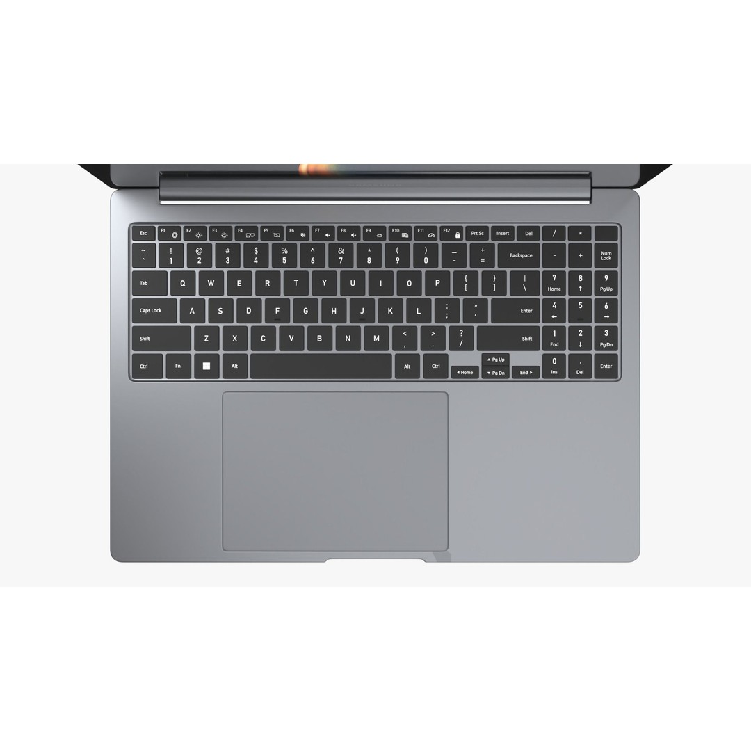 Samsung Galaxy Book 3 Pro 3D Model – High Poly Laptop Asset, PBR Textures, Blender, FBX - View 6