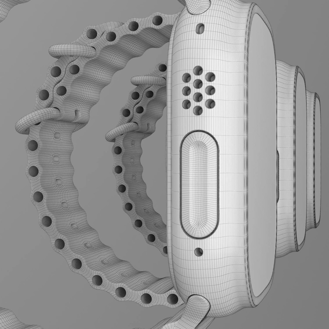 Smart Watch 3D Model – Realistic High-Quality Design, FBX, OBJ - View 12