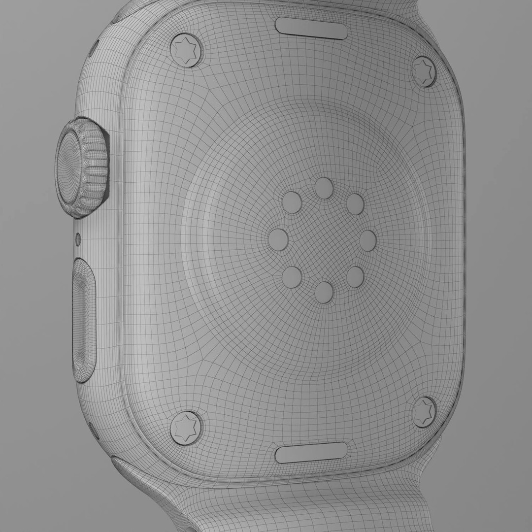 Smart Watch 3D Model – Realistic High-Quality Design, FBX, OBJ - View 13