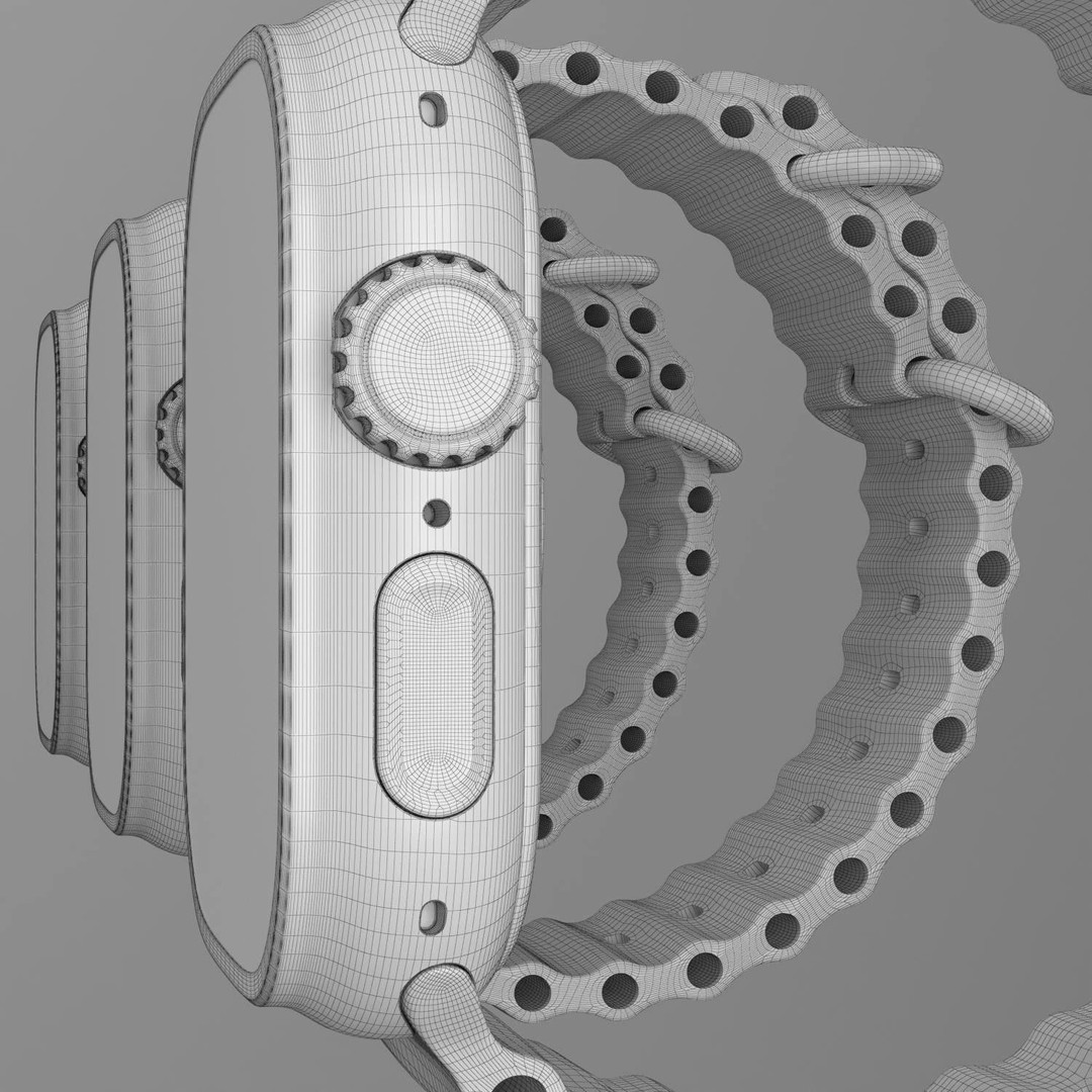 Smart Watch 3D Model – Realistic High-Quality Design, FBX, OBJ - View 15