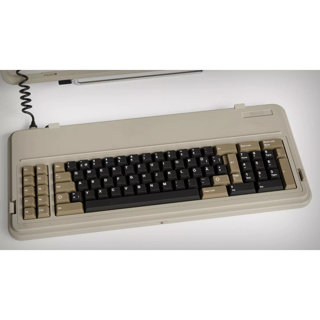 Luxdorf Retro Computer 3D Model – Low Poly Vintage PC, FBX, Blender - View 17