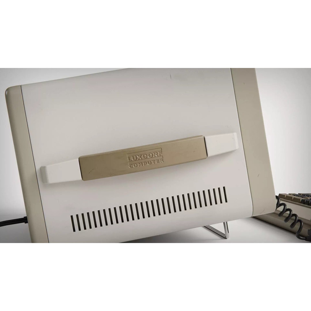 Luxdorf Retro Computer 3D Model – Low Poly Vintage PC, FBX, Blender - View 19