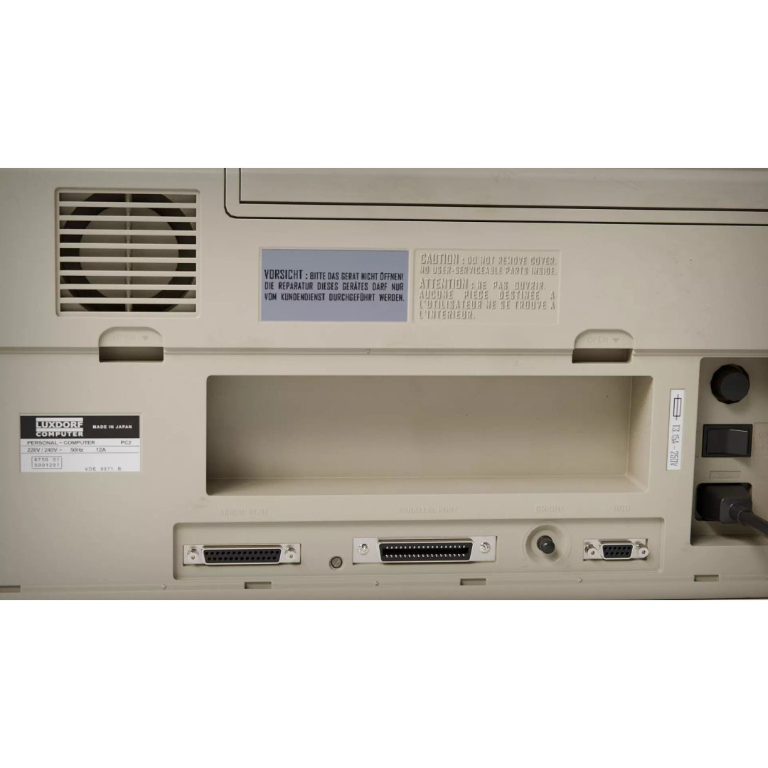 Luxdorf Retro Computer 3D Model – Low Poly Vintage PC, FBX, Blender - View 20