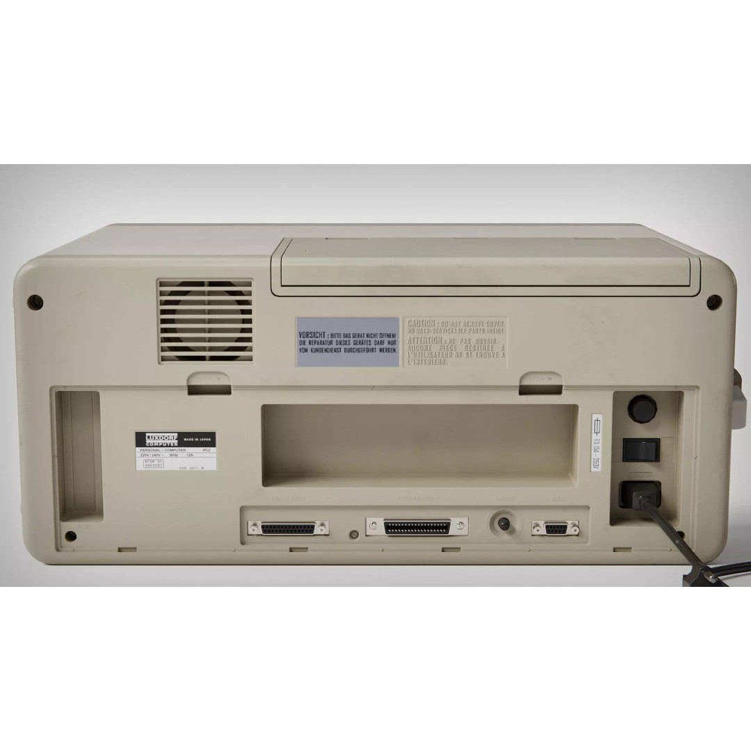 Luxdorf Retro Computer 3D Model – Low Poly Vintage PC, FBX, Blender - View 9