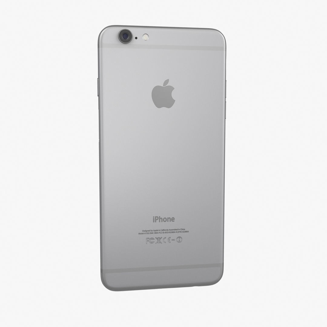 Apple iPhone 6 Plus 3D Model – Low Poly PBR Game Asset, FBX, OBJ - View 15