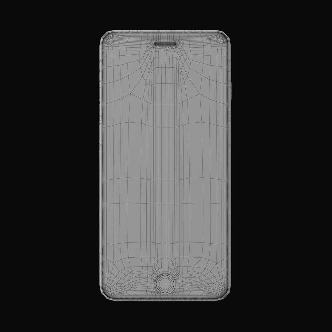 Apple iPhone 6 Plus 3D Model – Low Poly PBR Game Asset, FBX, OBJ - View 23