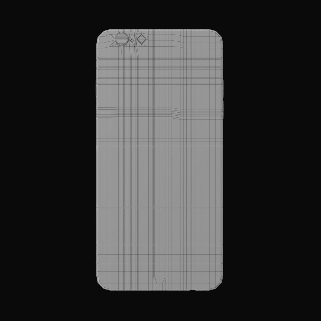 Apple iPhone 6 Plus 3D Model – Low Poly PBR Game Asset, FBX, OBJ - View 24