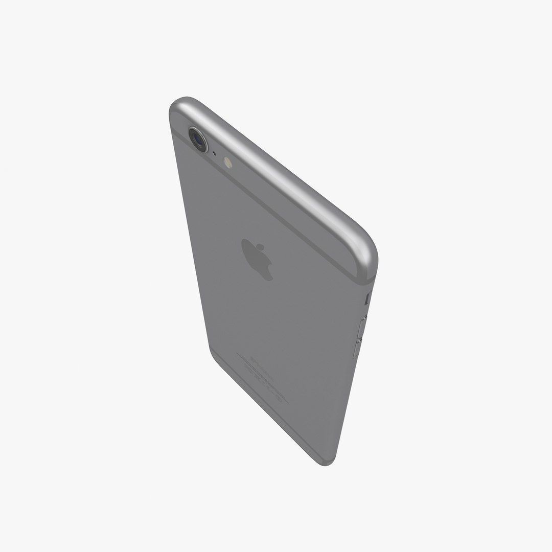 Apple iPhone 6 Plus 3D Model – Low Poly PBR Game Asset, FBX, OBJ - View 8