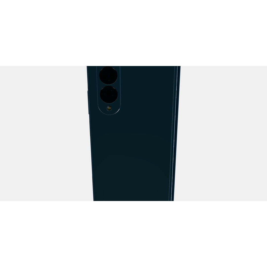 Samsung Galaxy Z Fold4 Graphite 3D Model – Game-Ready PBR Asset, FBX - View 8