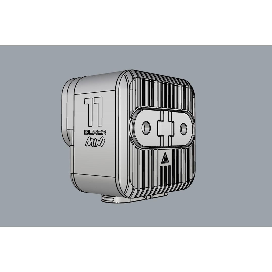 GoPro HERO11 Black Mini 3D Model – Realistic Camera Asset, FBX/OBJ - View 14