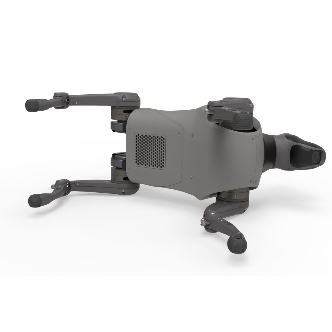 Cyber Robot Dog 3D Model – High Poly Sci-Fi Character, FBX/OBJ - View 20