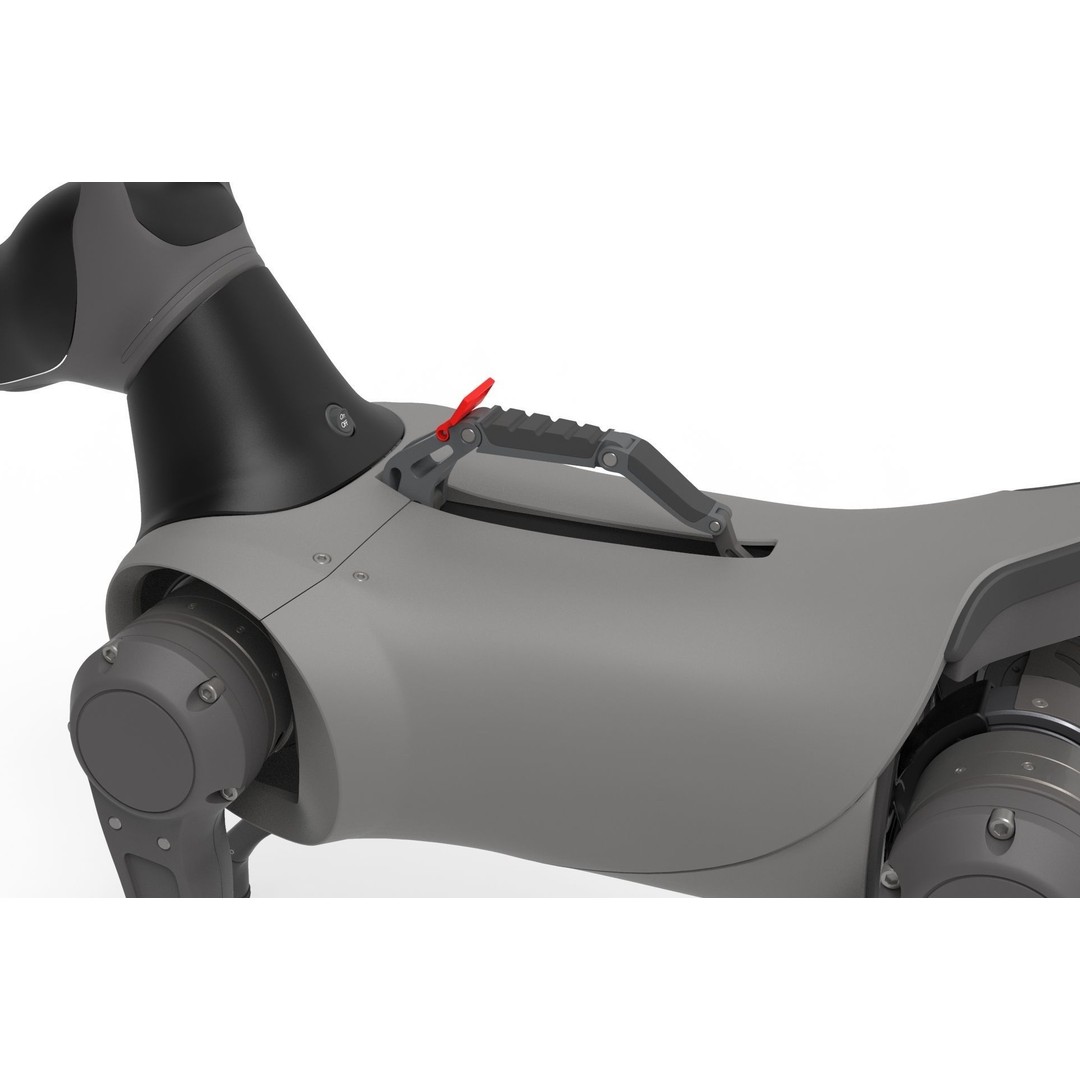 Cyber Robot Dog 3D Model – High Poly Sci-Fi Character, FBX/OBJ - View 8