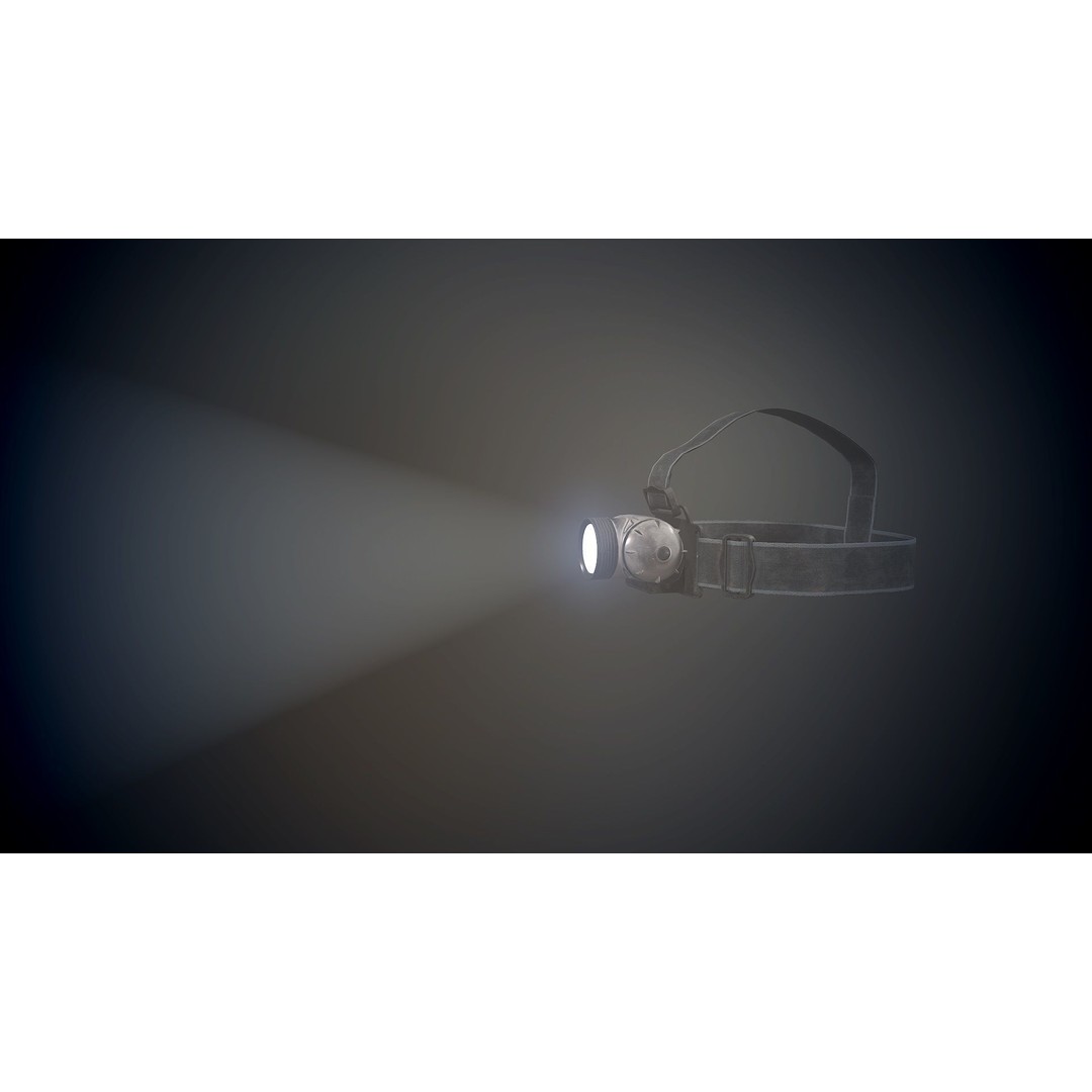 Headlamp Flashlight 3D Model – Low Poly Game Ready PBR Asset - View 21