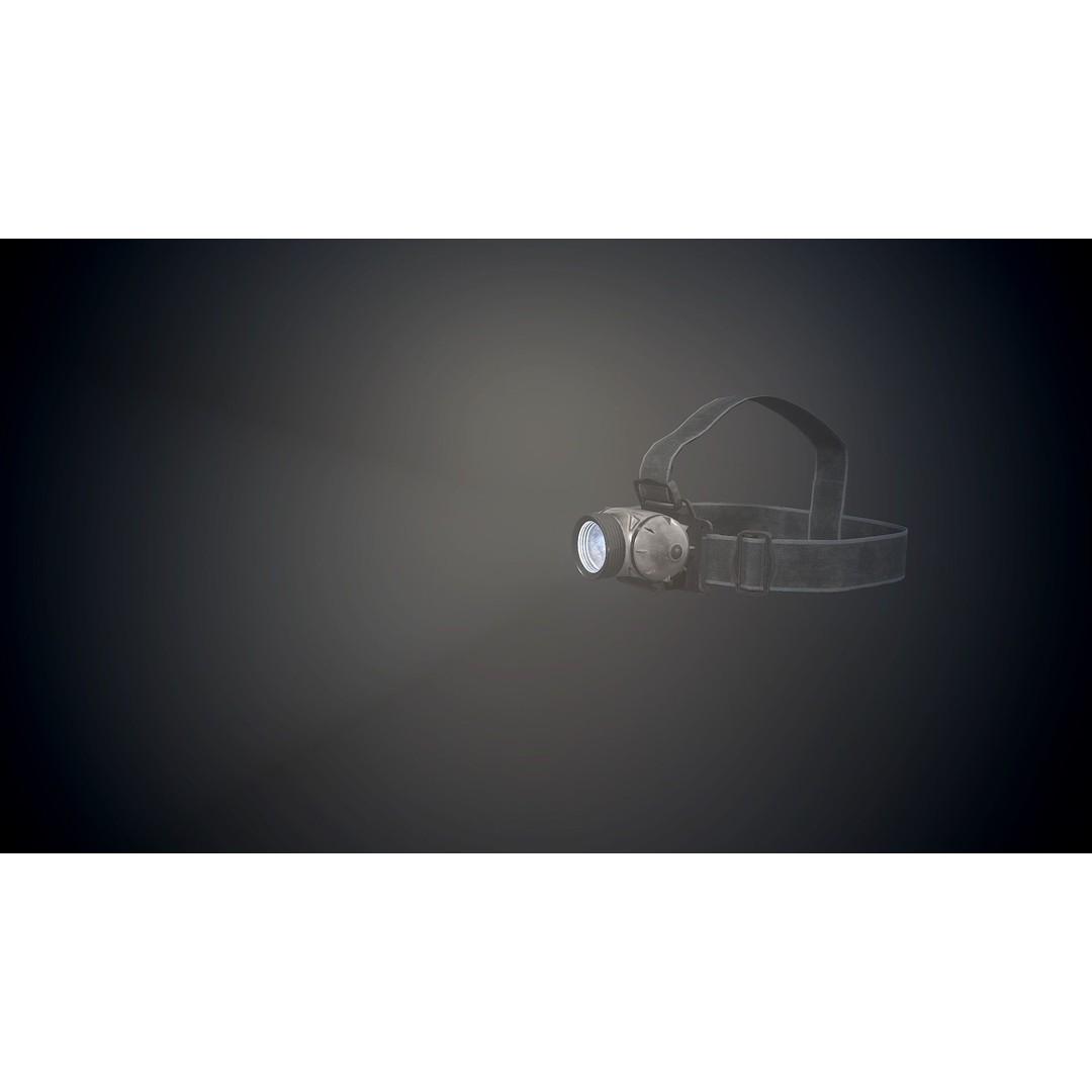 Headlamp Flashlight 3D Model – Low Poly Game Ready PBR Asset - View 23