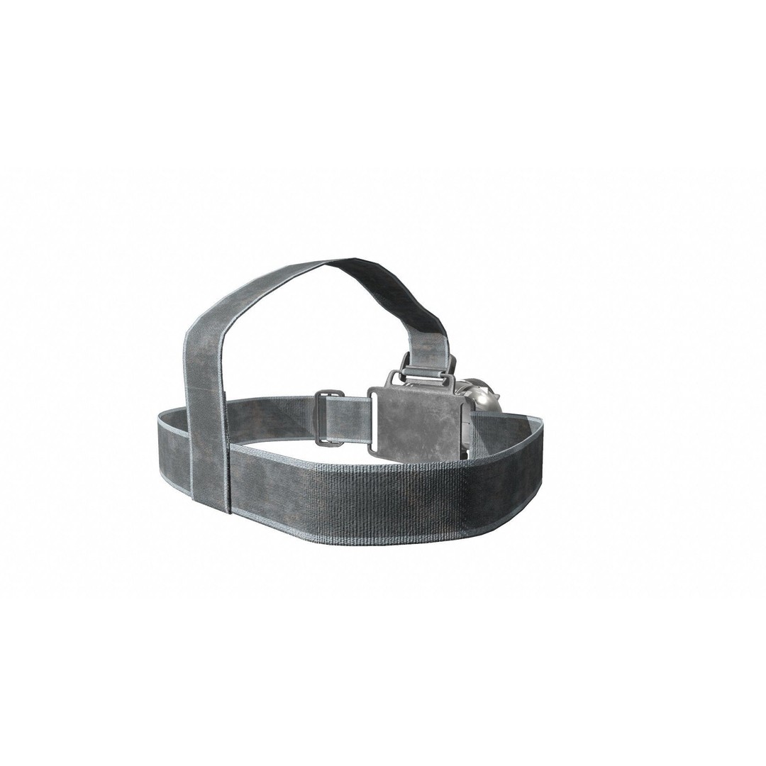 Headlamp Flashlight 3D Model – Low Poly Game Ready PBR Asset - View 27