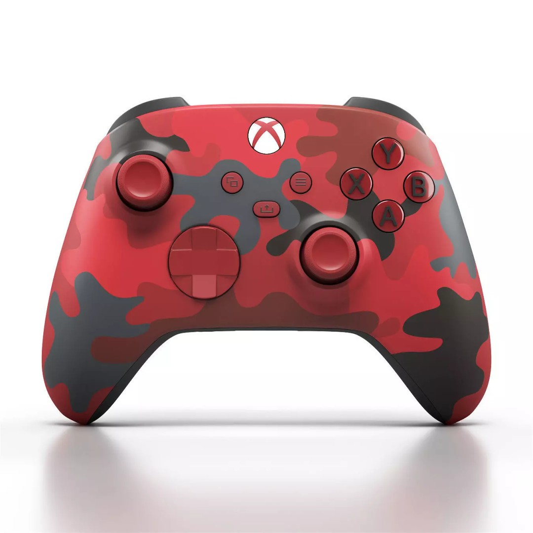 Xbox Series X/S 3D Model – Daystrike Camo Controller, PBR Textures - View 2
