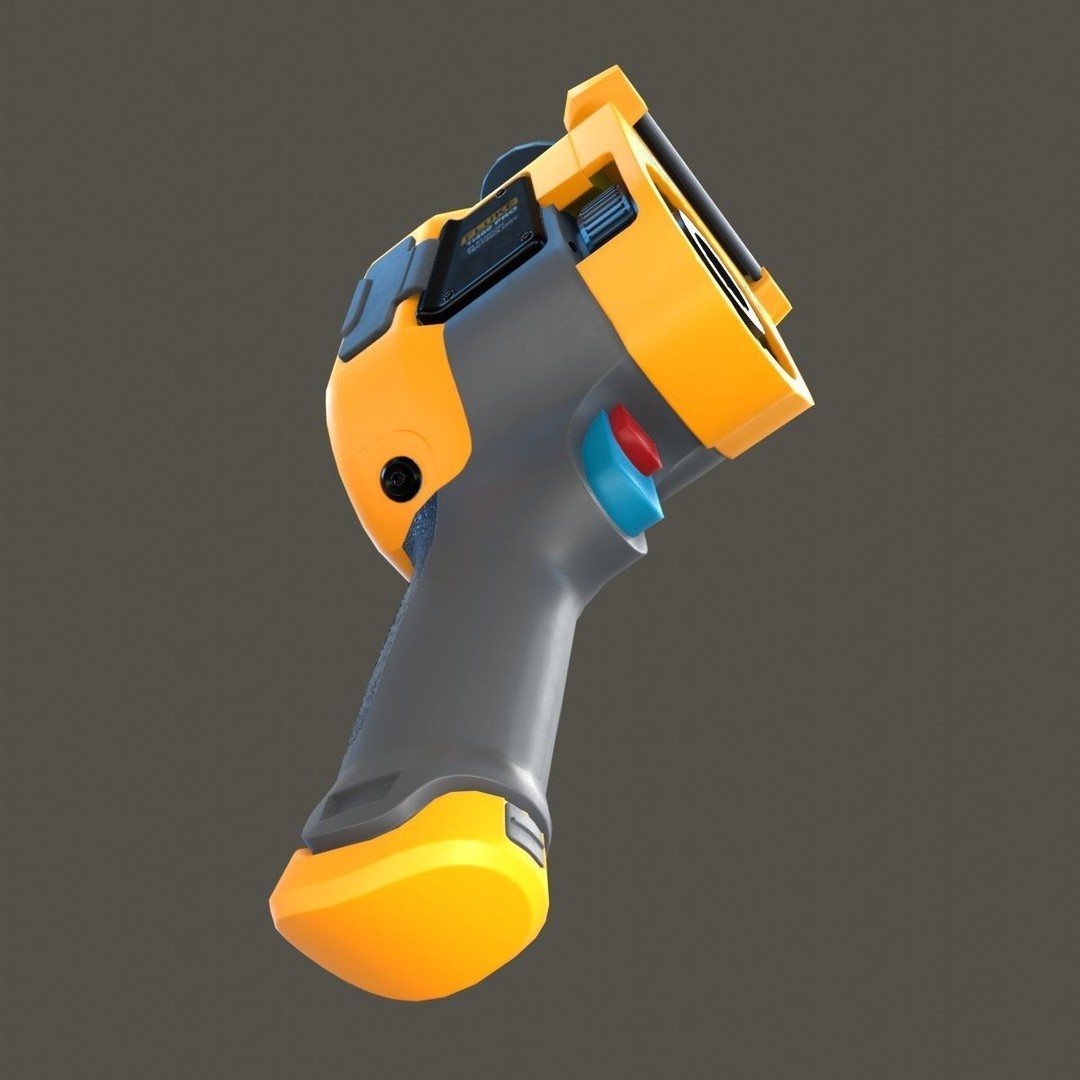 Thermal Camera 3D Model – Low Poly PBR Asset, FBX & More - View 10