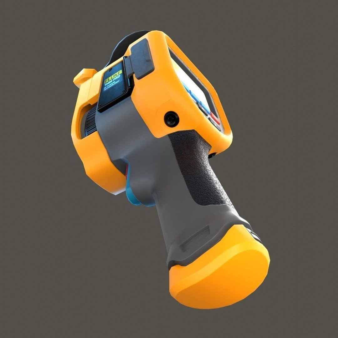 Thermal Camera 3D Model – Low Poly PBR Asset, FBX & More - View 12