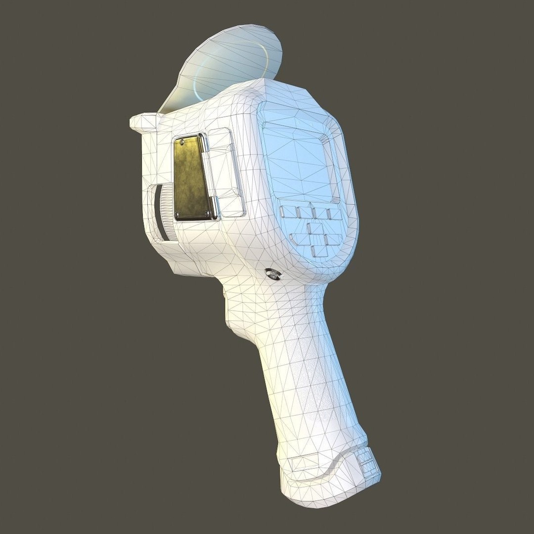 Thermal Camera 3D Model – Low Poly PBR Asset, FBX & More - View 15