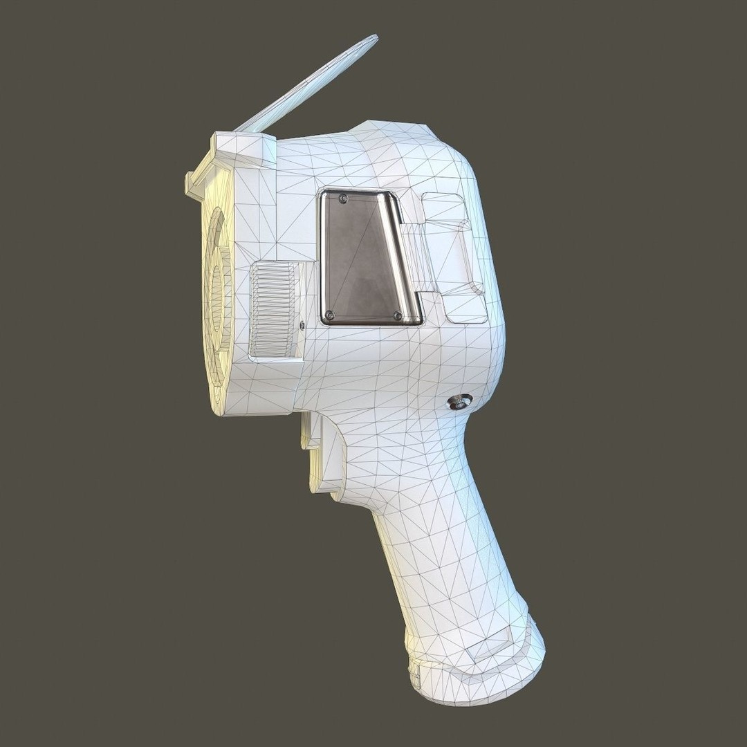 Thermal Camera 3D Model – Low Poly PBR Asset, FBX & More - View 16
