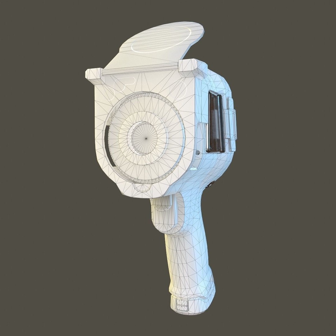 Thermal Camera 3D Model – Low Poly PBR Asset, FBX & More - View 17