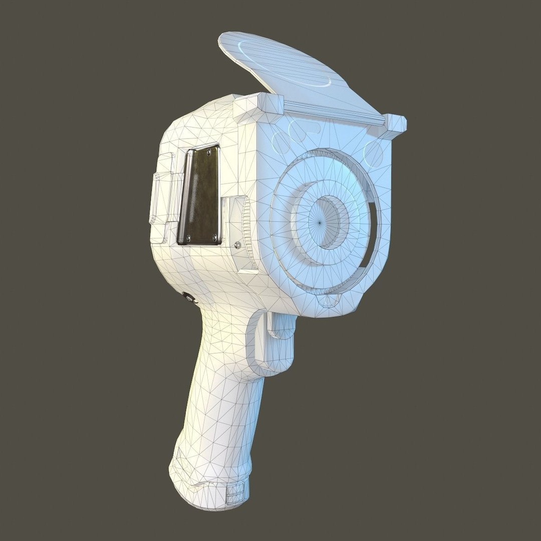 Thermal Camera 3D Model – Low Poly PBR Asset, FBX & More - View 18