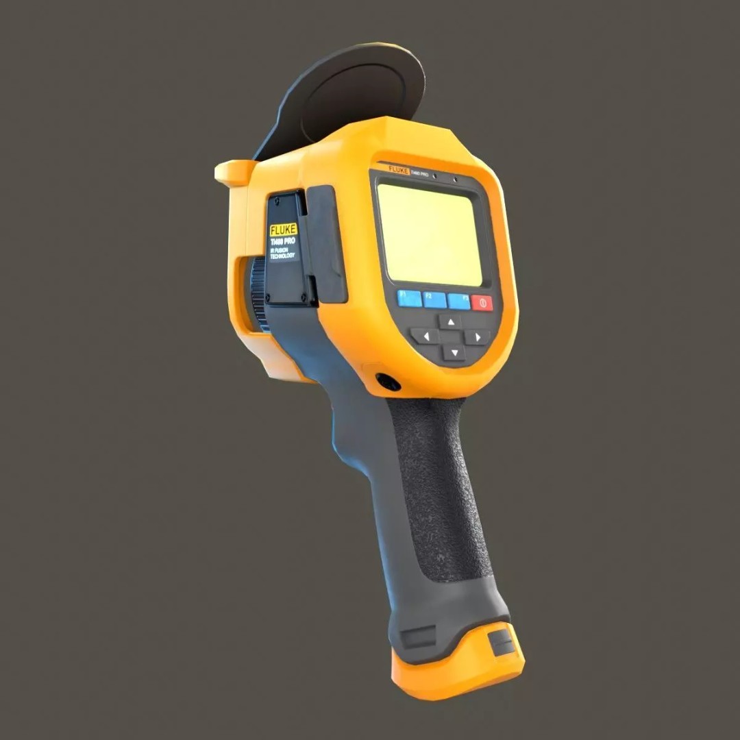 Thermal Camera 3D Model – Low Poly PBR Asset, FBX & More - View 2