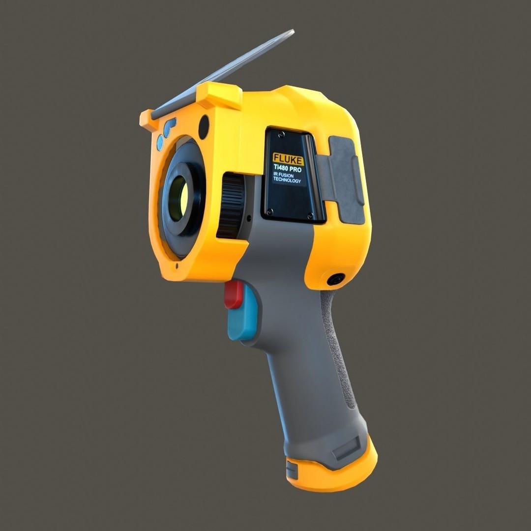 Thermal Camera 3D Model – Low Poly PBR Asset, FBX & More - View 4