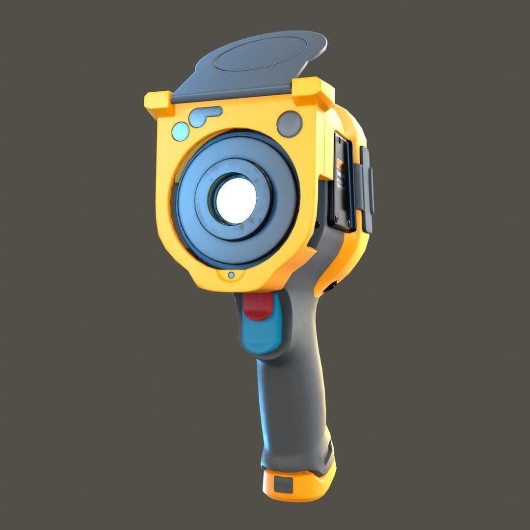 Thermal Camera 3D Model – Low Poly PBR Asset, FBX & More - View 5