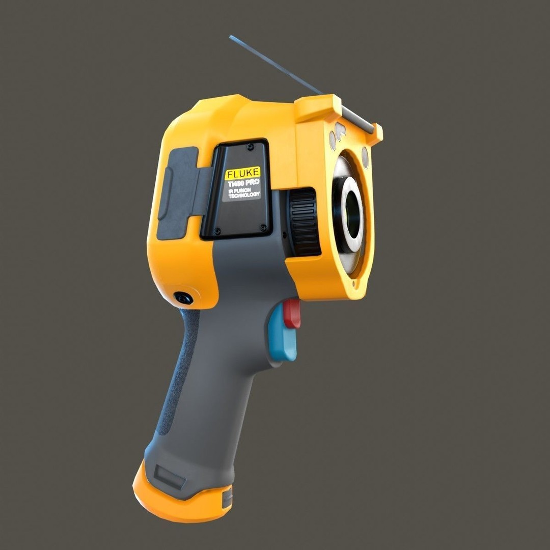 Thermal Camera 3D Model – Low Poly PBR Asset, FBX & More - View 7