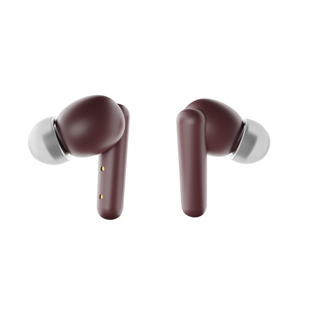 Luxurious Earphones 3D Model – Low Poly Wireless Audio Asset, Blender - View 45