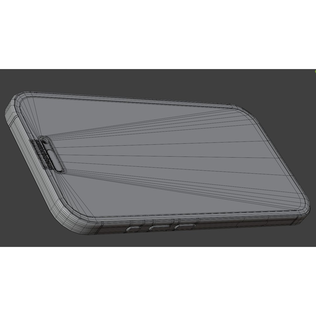 Apple iPhone 16 3D Model – Low Poly Game Asset, FBX, Blender - View 21