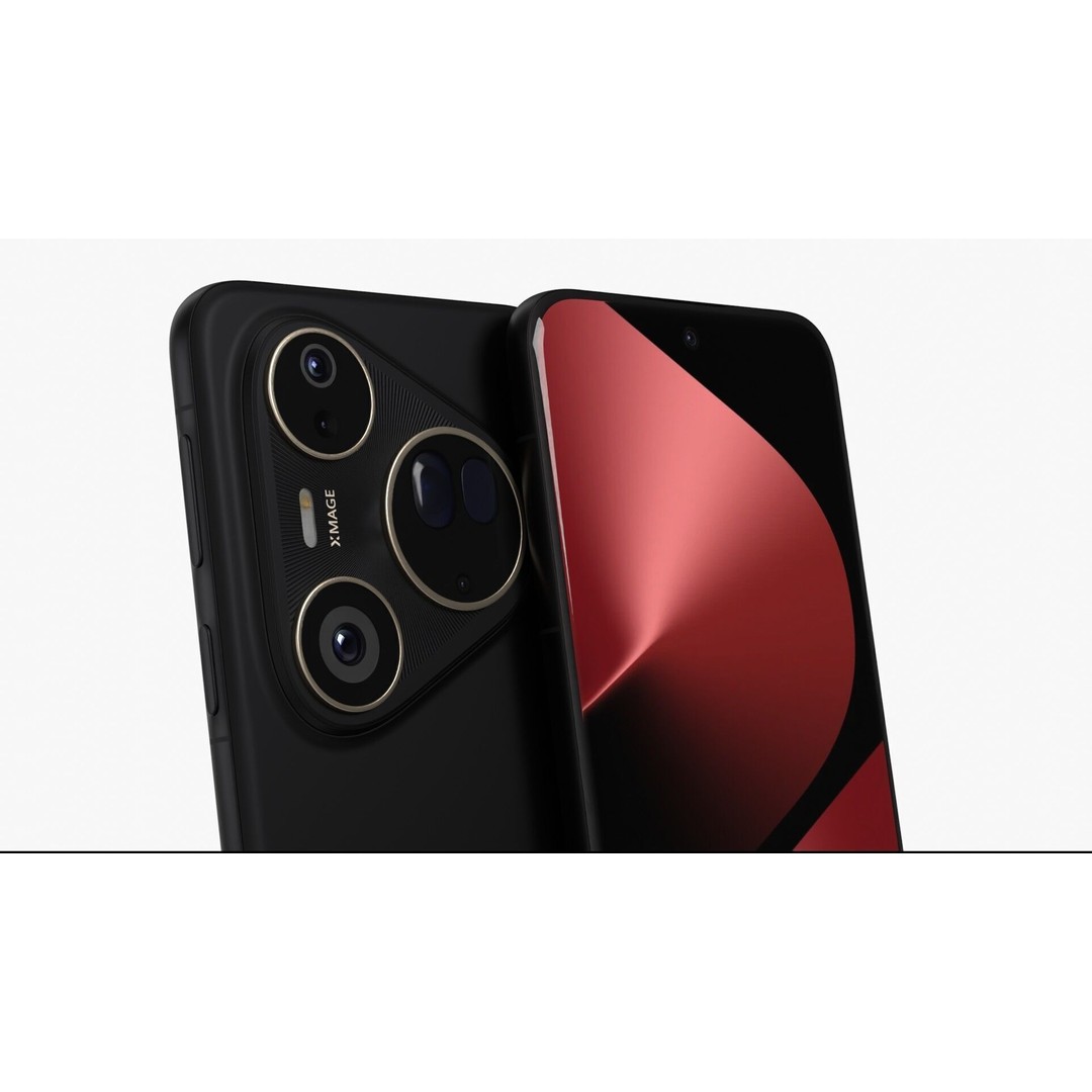 Huawei Pura 80 Ultra 3D Model – Gold & Black Edition, PBR Textures - View 18