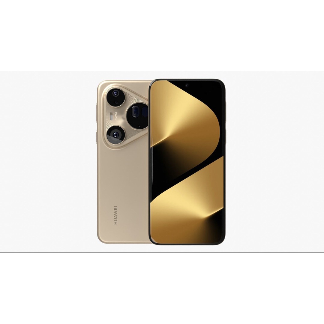 Huawei Pura 80 Ultra 3D Model – Gold & Black Edition, PBR Textures - View 5