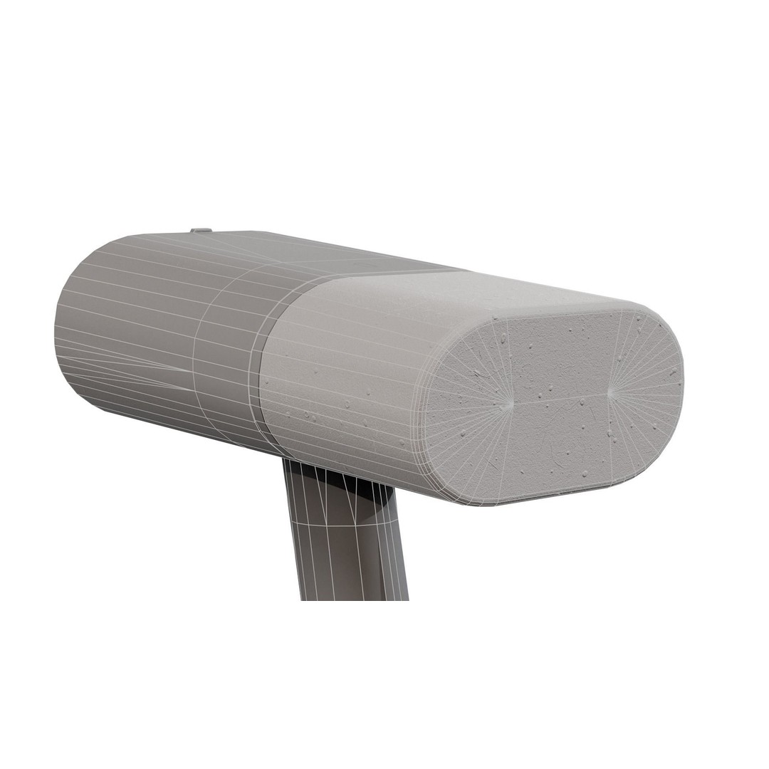 Old Portable Steamer 3D Model – Low Poly Game Ready, FBX